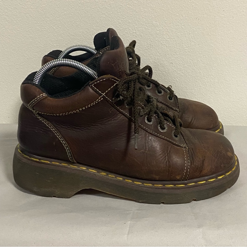 Doc Martens Boots Women’s 10 Brown Leather 8542 Ankle Lace-Up Boots Toya Boots